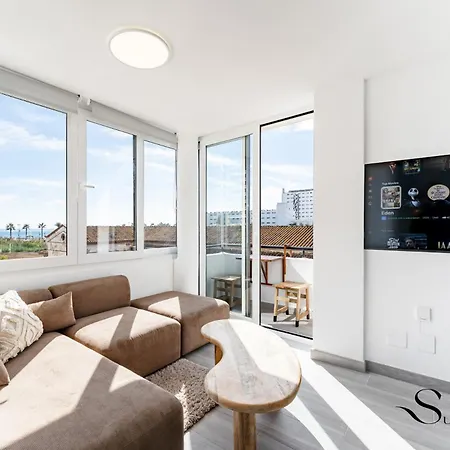 Alamos Beachfront Bliss Sea View Retreat 토레몰리노스